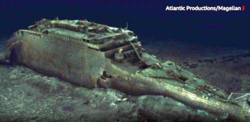 Titanic -- Digitally Reconstructed 3D View of Wreck Seen For First Time