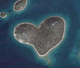 Galesnjak Island off the coast of Croatia